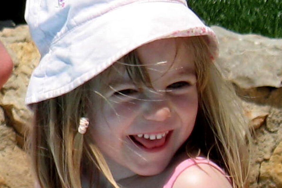 Madeleine McCann tenía tres años cuando desapareció el 3 de mayo de 2007.   (Fuente: NA)