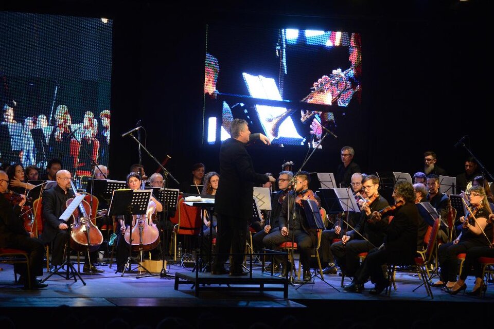Carlos Vieu y la Orquesta del Festival Konex. 