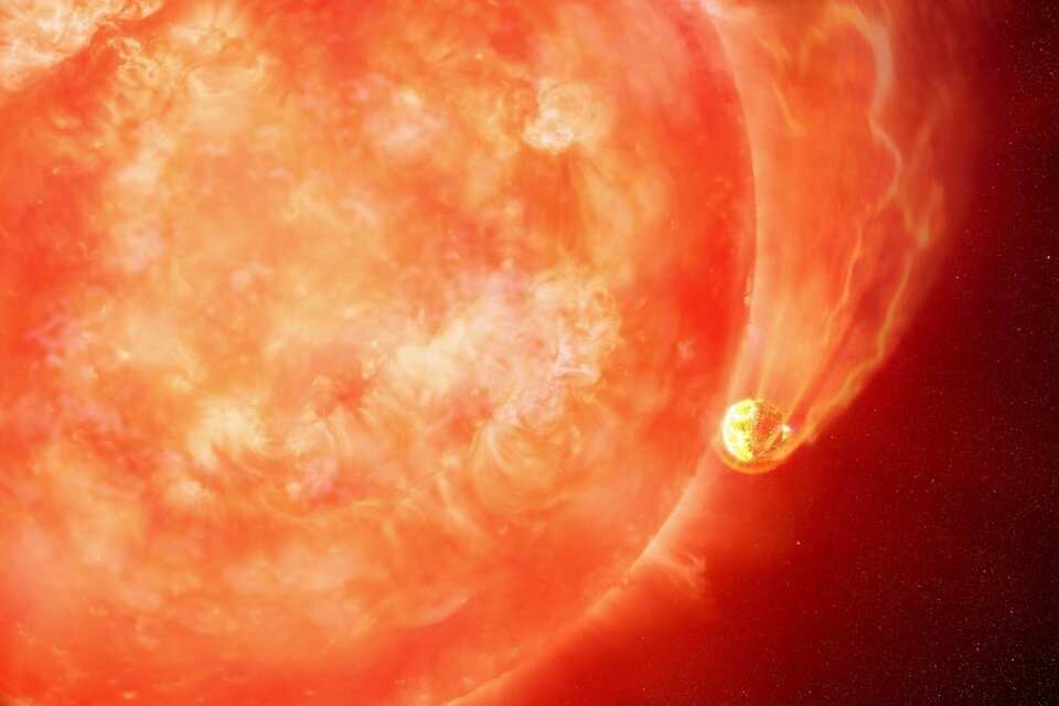 Astrónomos estadounidenses observaron en tiempo real cómo una estrella engullía a un planeta en la Vía Láctea. (Foto: AFP)