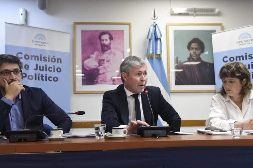 Héctor Daniel Marchi, durante su paso por la Comisión de Juicio Polític