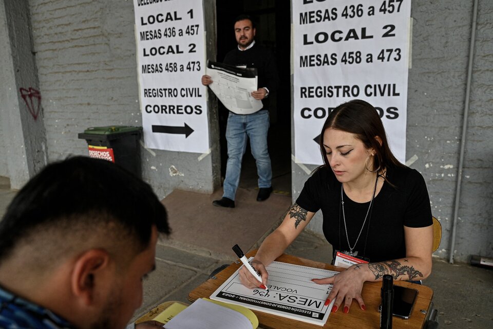 Chile elige a sus constituyentes (Fuente: AFP)