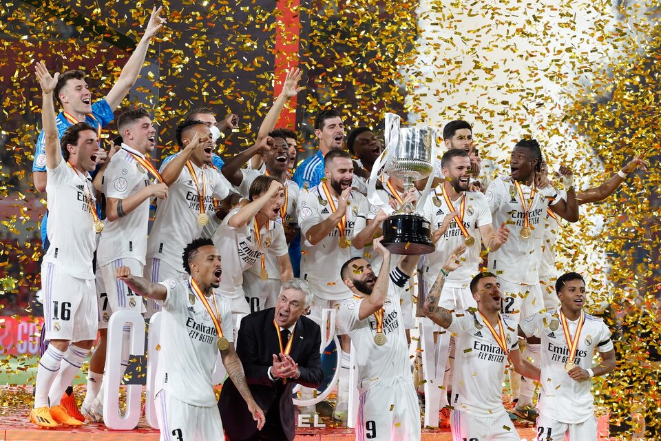 Real Madrid Se Consagró Campeón De La Copa Del Rey | Con Doblete Del ...