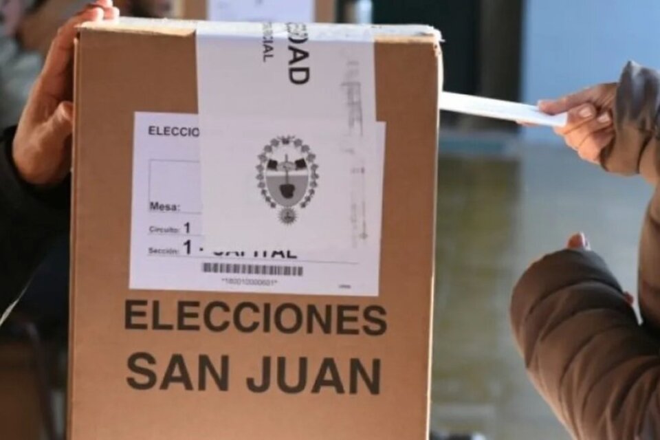 Las elecciones fueron convocadas para votar gobernador y vicegobernador, pero la Corte Suprema decidió suspender esos comicios (Foto: Servicio Informativo Gobierno de San Juan).