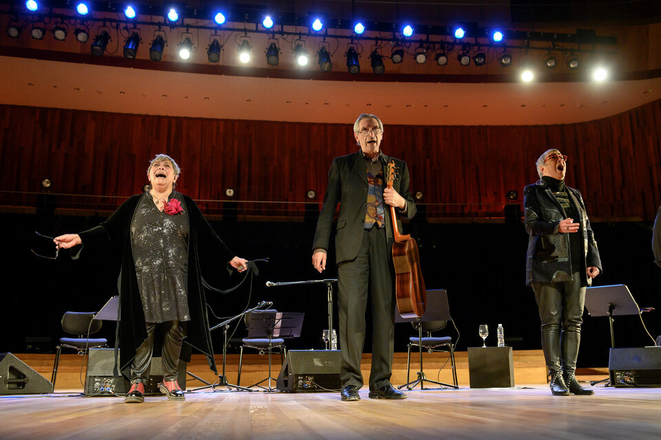 Herrero, Falú y Parodi son mojones de la música argentina. (Fuente: Manuel Pose Varela)