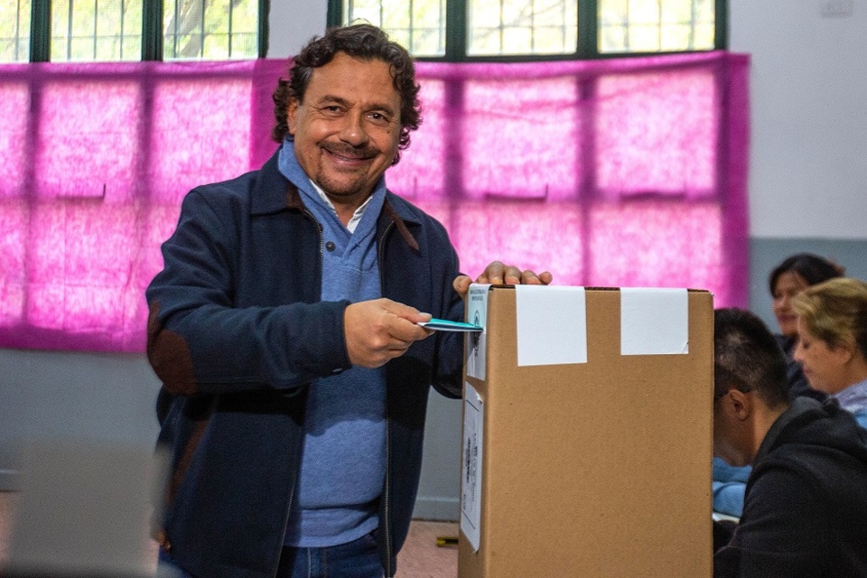 Gustavo Sáenz, gobernador de Salta, va por la reelección. (Fuente: Télam)