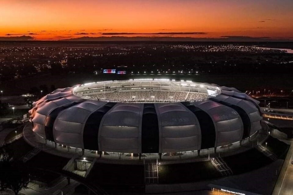 El Estadio Madre de Ciudades de Santiago del Estero donde Argentina disputará los dos primeros partidos.