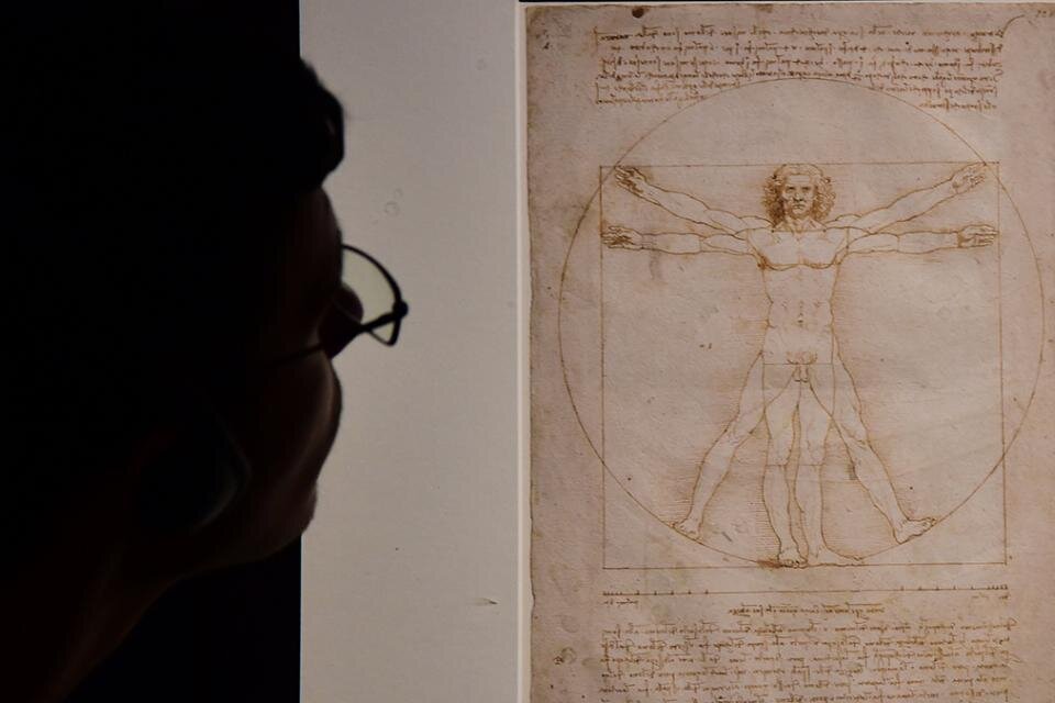 Llega a Argentina una muestra inmersiva de Leonardo da Vinci   (Fuente: AFP)