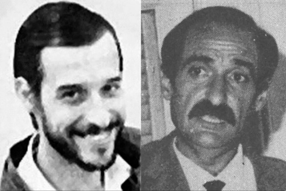 Eduardo Pereya Rossi y Osvaldo Cambiaso, víctimas del último crimen de relieve en la dictadura. 