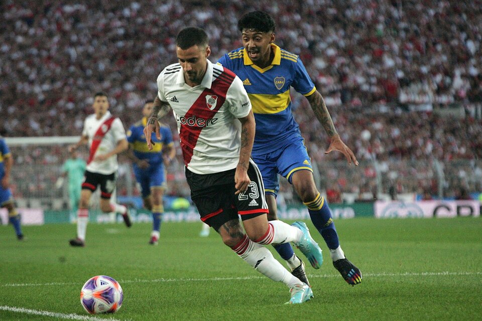 Demichelis recuperó a Mammana en un momento clave para River Plate (Fuente: Alejandro Leiva)