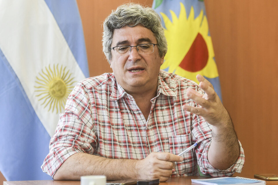 Javier Rodríguez, ministro de Desarrollo Agrario de la Provincia de Buenos Aires (Fuente: Télam)