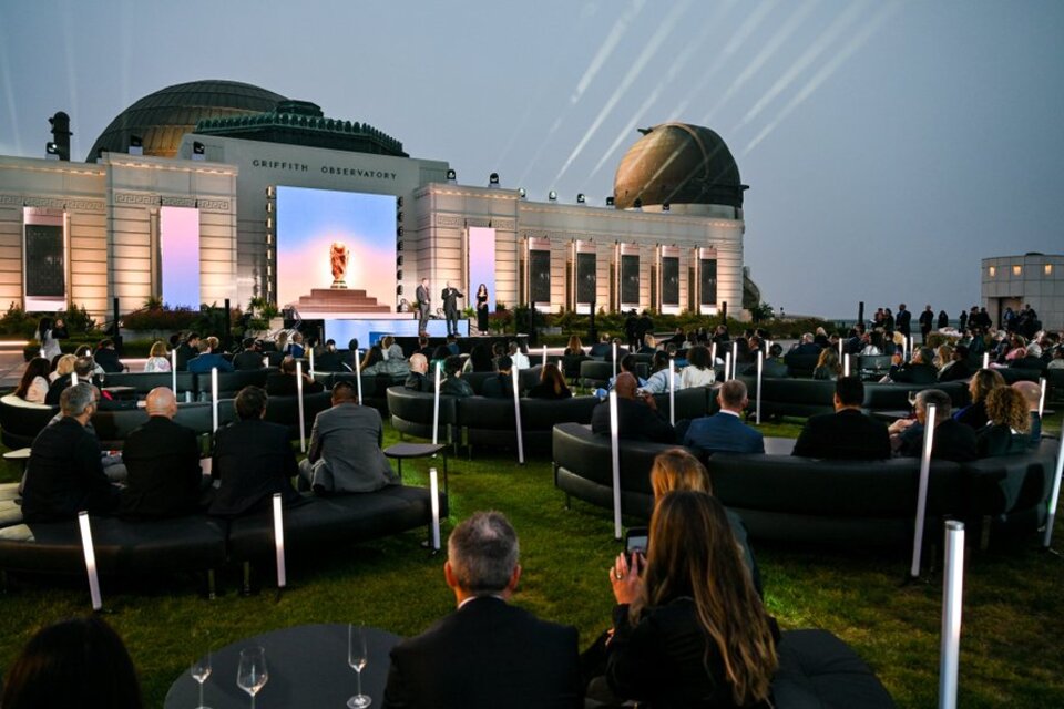 El evento de presentación del logo del Mundial 2026 se desarrolló en Los Ángeles (Foto: FIFA).