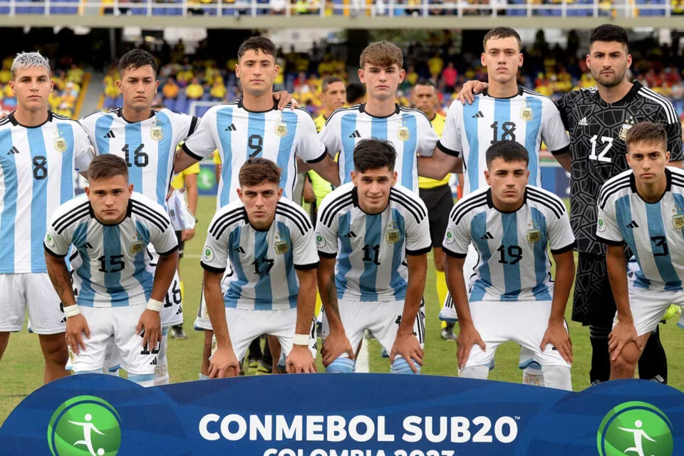 La selección argentina debuta en el Mundial Sub 20.  (Fuente: Fotobaires)