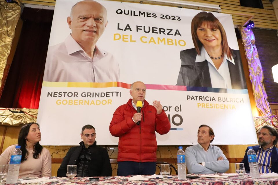 Néstor Grindetti quiere una campaña en tandem con Bullrich. 