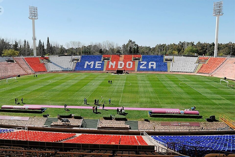 El estadio Malvinas Argentinas de Mendoza (Fuente: Télam)