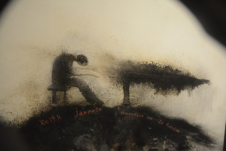 Hay un homenaje al pianista Keith Jarrett.  (Fuente: Sebastián Vargas)
