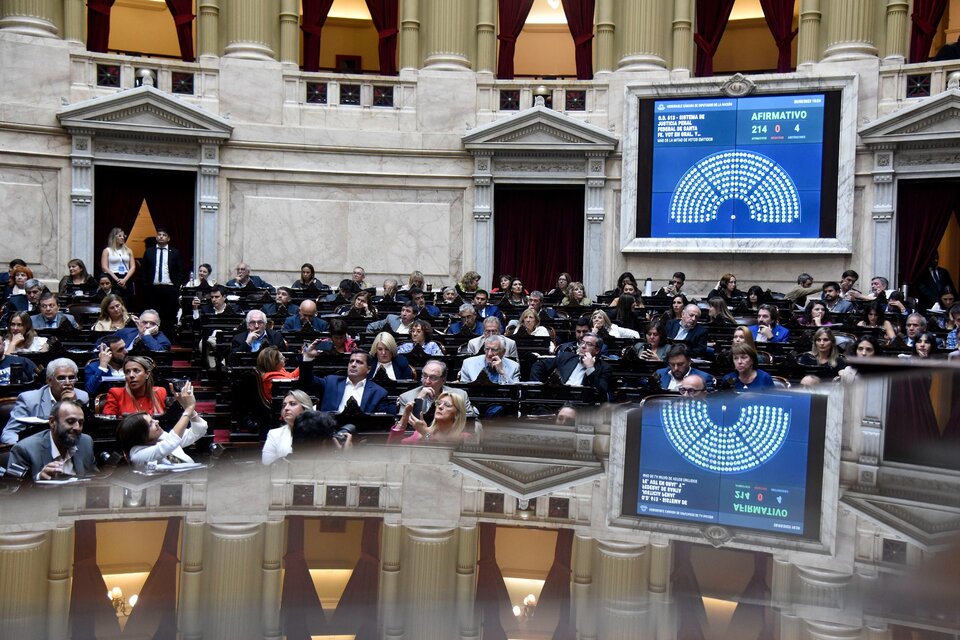 En la Cámara de Diputados se renuevan la mitad de los 257 integrantes del cuerpo legislativo. (Fuente: NA)