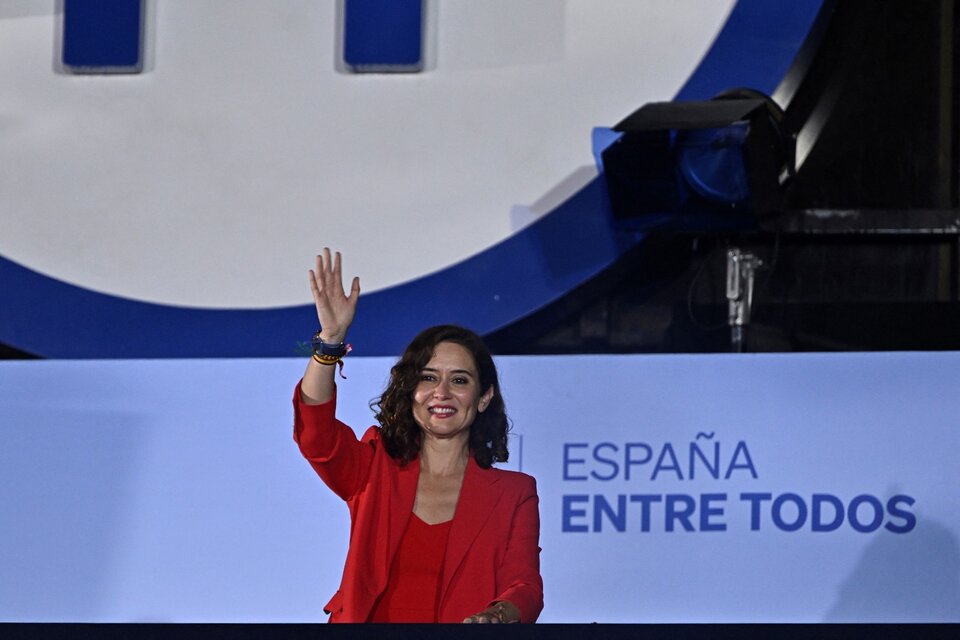 Isabel Díaz Ayuso (Fuente: AFP)
