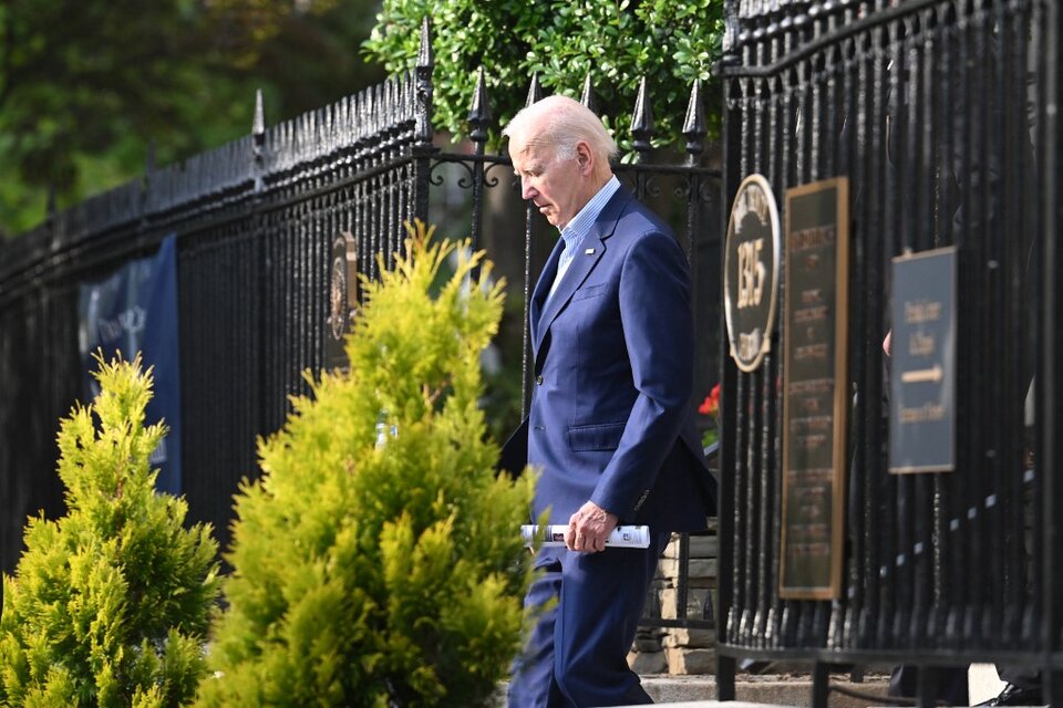 Joe Biden, presidente de Estados Unidos. (Foto: Jim Watson/ AFP)