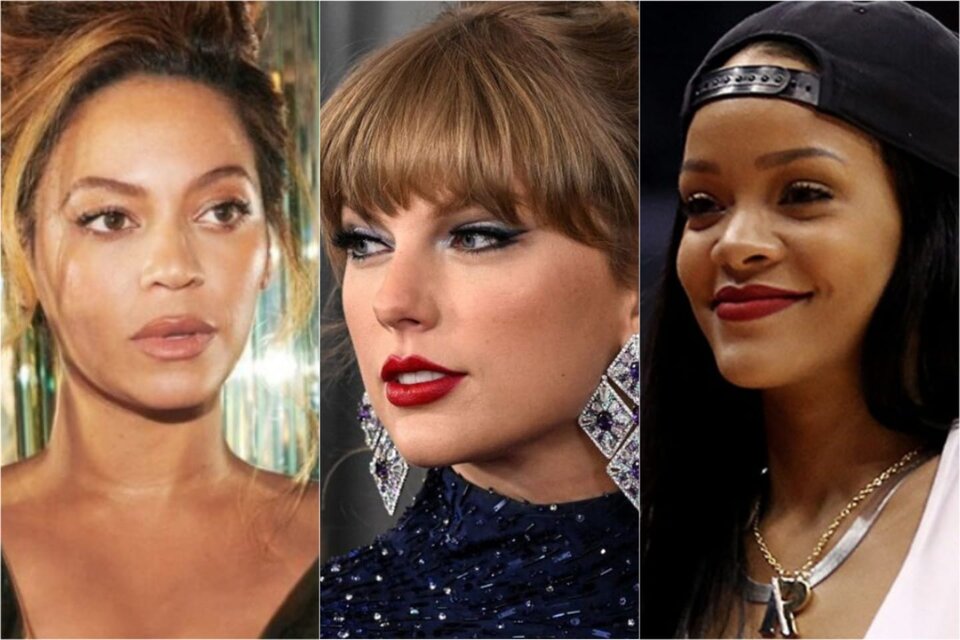 Beyoncé, Taylor Swift y Rihanna entre las 100 mujeres más ricas de Estados Unidos.