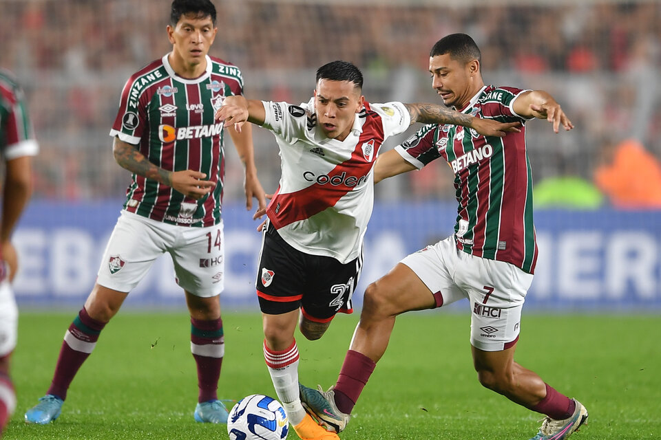Fluminense le ganó 5 a 1 a River en el Estadio Maracaná y ahora se enfrentarán en el Monumental.