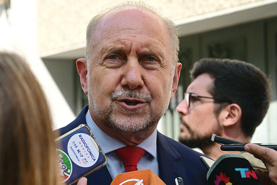 El gobernador Omar Perotti. (Fuente: Sebastián Granata)