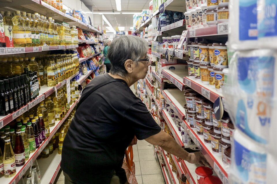 La suba de precios de los alimentos y bebidas promediaron 0,6 por ciento (Fuente: Carolina Camps)