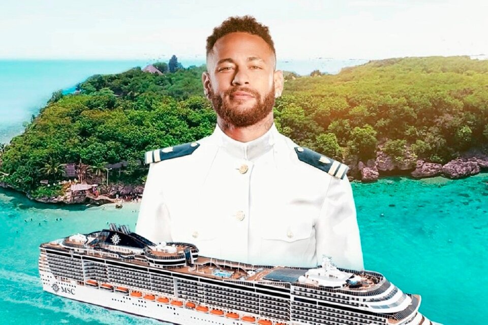 Neymar buscar organizar fiestas en un crucero.