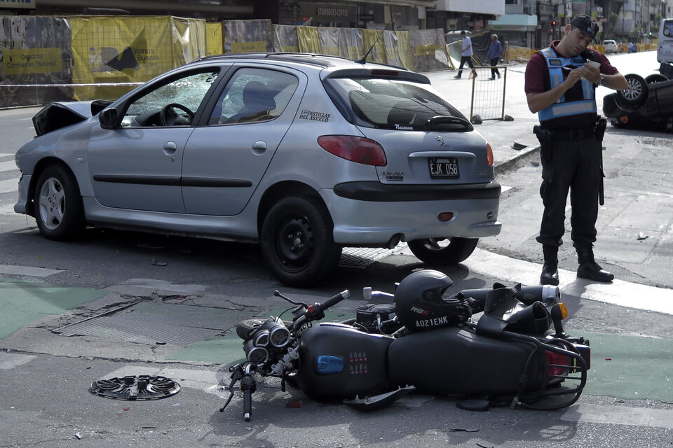Más accidentes en bicicletas y motos (Fuente: NA)
