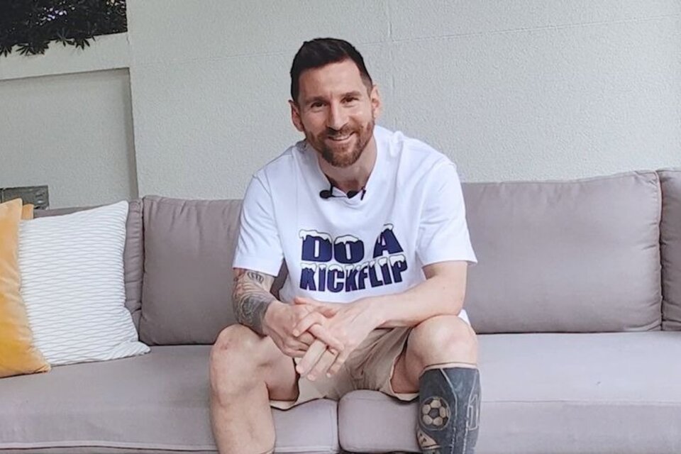 Lionel Messi, pasará su cumpleaños 36 en la Argentina.