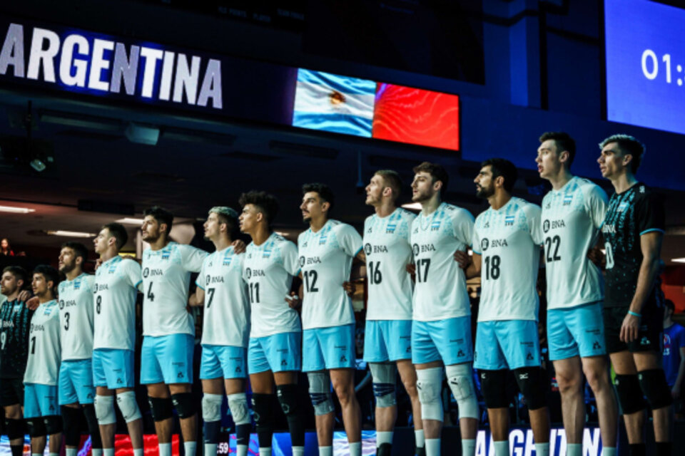Argentina intentará dar vuelta la página tras la derrota ante Eslovenia.  (Fuente: feva)