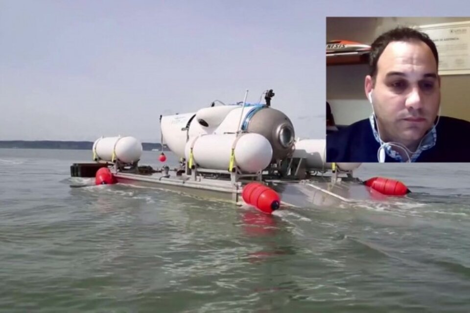 Submarino Titán: un especialista sostiene que podría estar en la superficie del mar