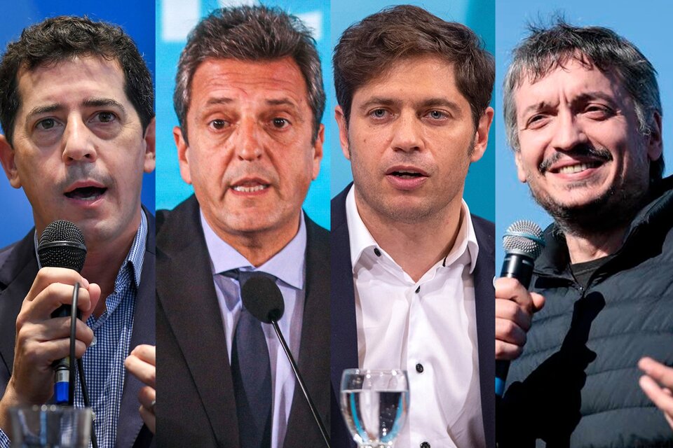 De Pedro, Massa, Kicillof, Kirchner, las cabezas de lista del armado final. 