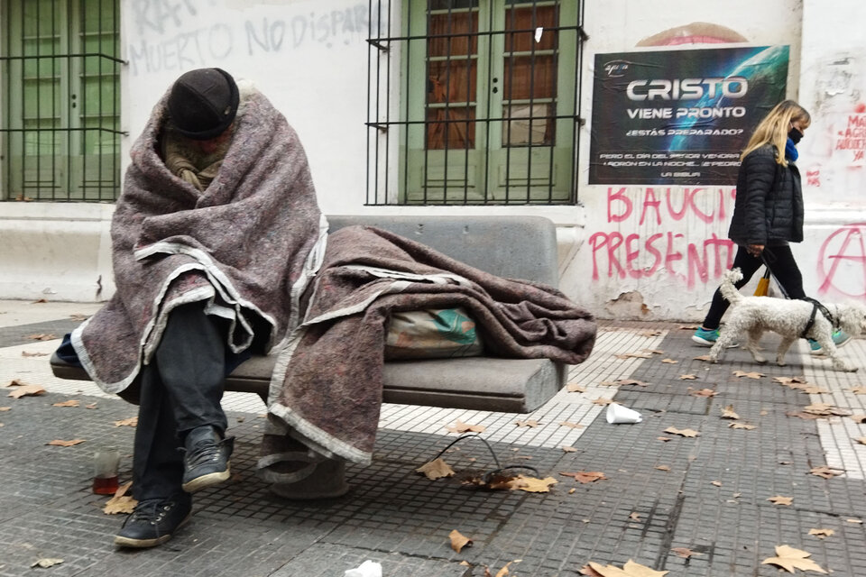 La vida invernal de las personas en situación de calle (Fuente: Bernardino Avila)