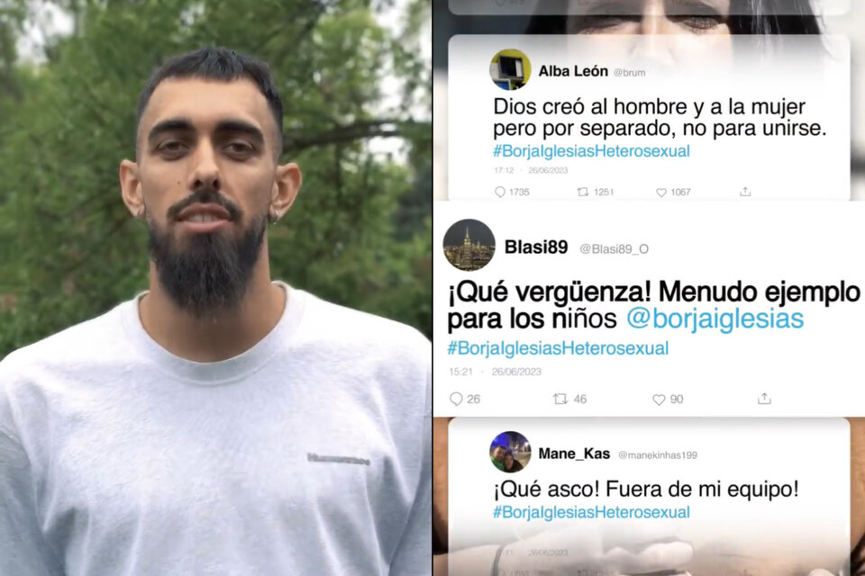 "Hola, soy Borja Iglesias y soy heterosexual": la campaña contra la homofobia del futbolista español