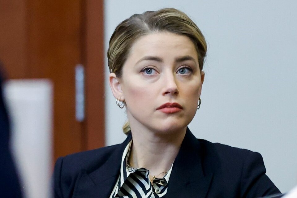 Amber Heard reapareció en un festival de cine europeo tras el juicio a Johnny Depp (Fuente: AFP)
