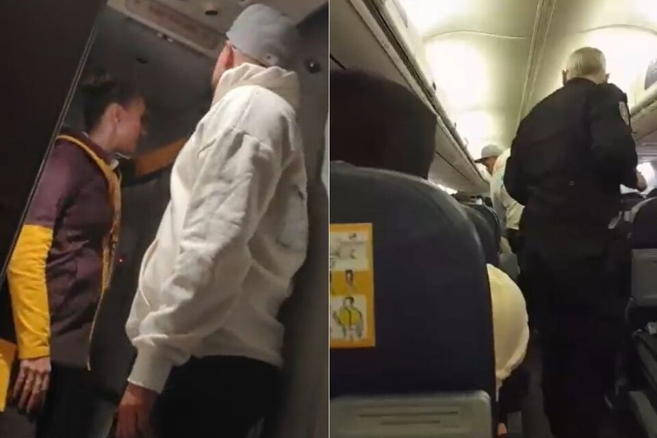 El pasajero del vuelo de Flybondi se enojó con la tripulación y terminó detenido al aterrizar en Córdoba.