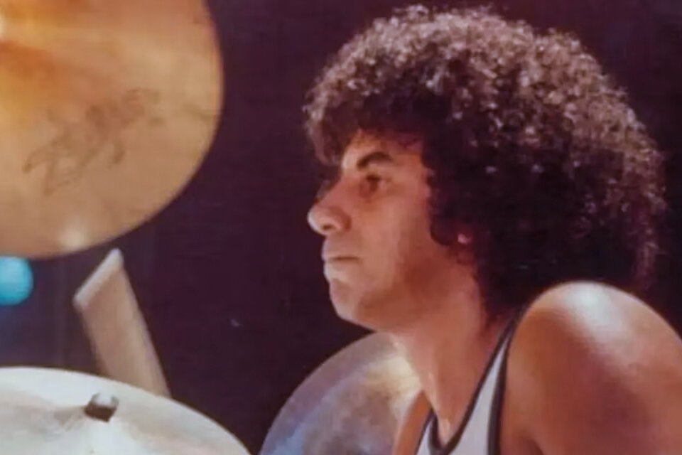 El baterista Oscar Moro murió el 11 de julio de 2003