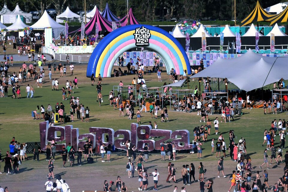Lollapalooza Argentina 2024 se realiza, como todos las ediciones pasadas, en el Hipódromo de San Isidro.  (Fuente: Télam)
