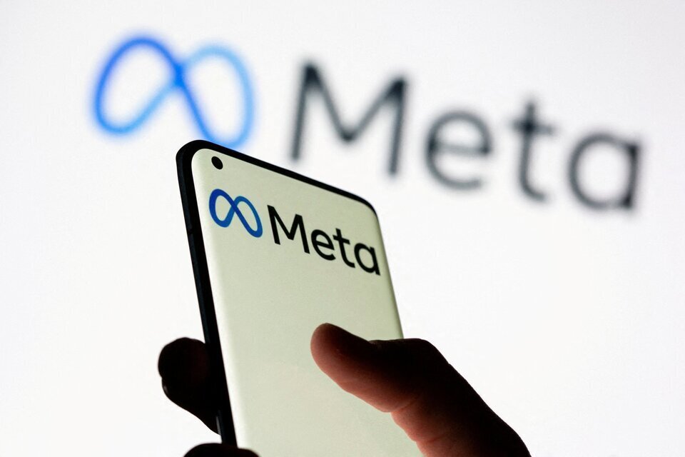 La aplicación de Meta se propone ser "una red social independiente y descentralizada para compartir mensajes escritos en tiempo real".  (Fuente: AFP)