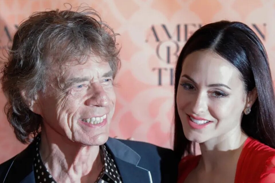 Jagger y Hamrick se conocieron en Japón en 2014, tras un concierto de los Stones (Fuente: AFP)