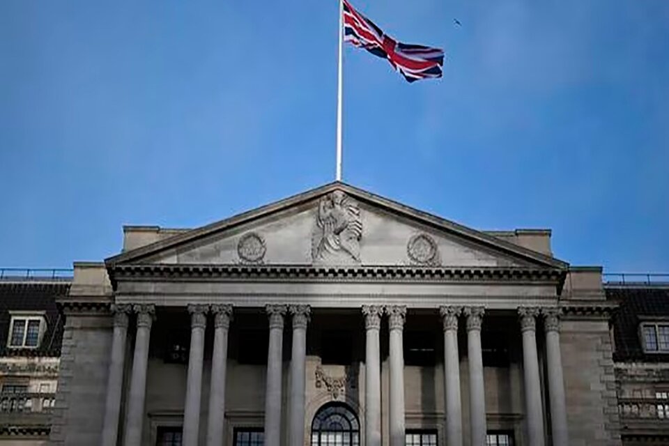 El índice de inflación anual del Reino Unido se encuentra actualmente en el 8,7 por ciento. (Fuente: AFP)
