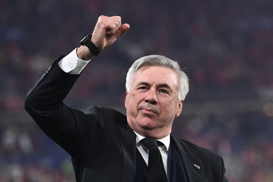 Ancelotti cumplirá su contrato con el Madrid y asumirá en Brasil (Fuente: AFP)