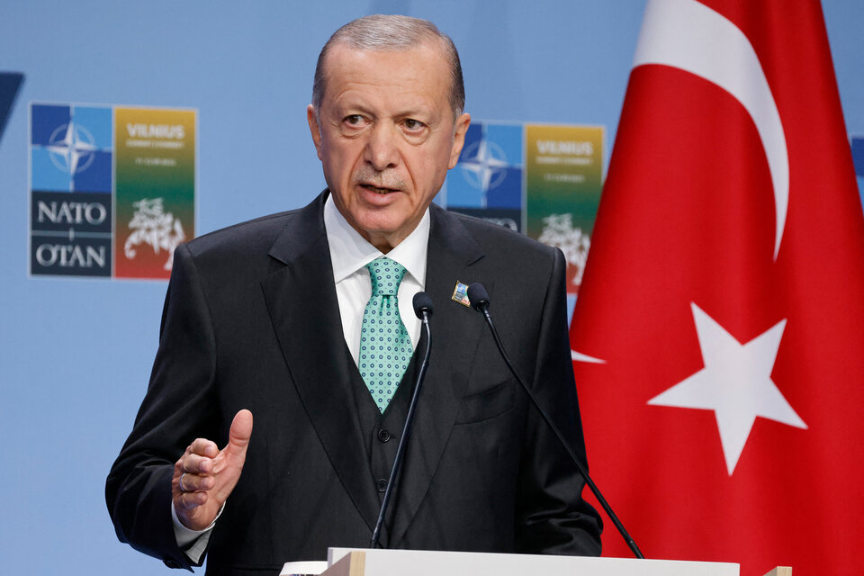 El presidente turco recibirá a Putin. (Fuente: AFP)