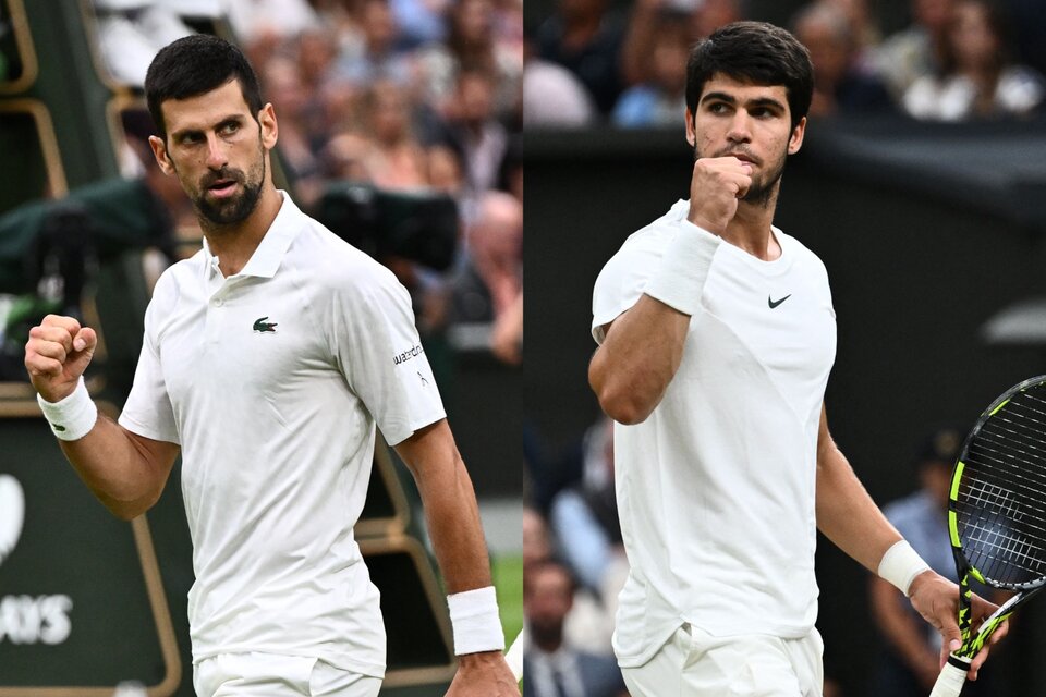 Djokovic va por su octavo Wimbledon, Alcaraz busca su primero