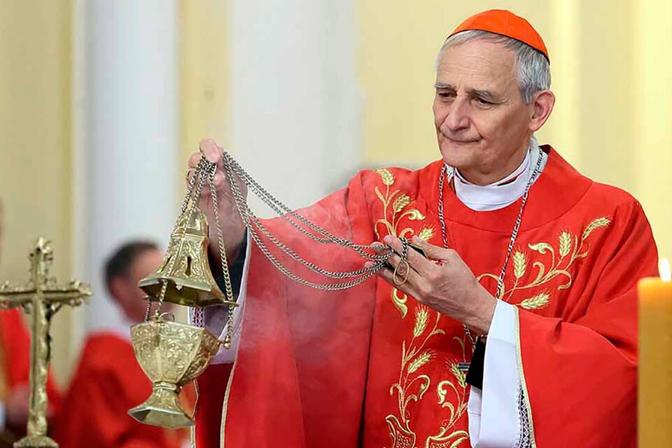 Cardenal Matteo Zuppi. (Fuente: AFP)