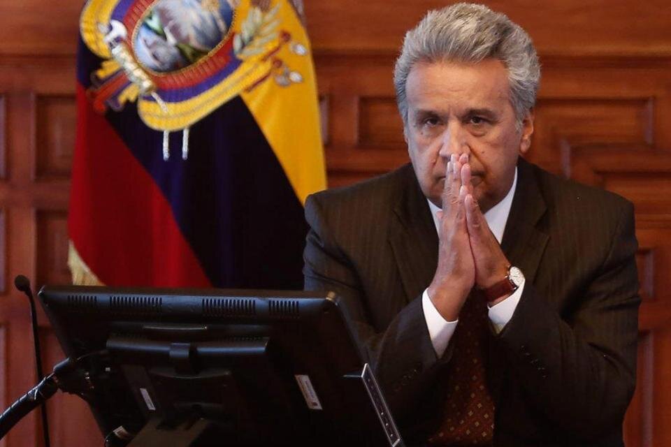 El expresidente de Ecuador, Lenín Moreno