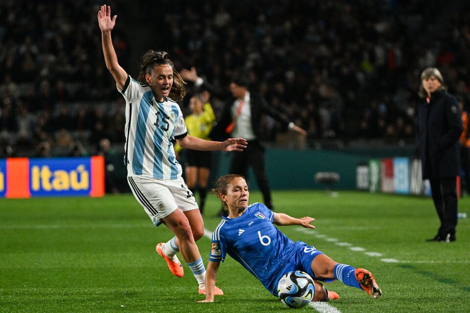 Bonsegundo dejó en claro que Argentina pudo jugar de igual a igual ante Italia (Fuente: AFP)