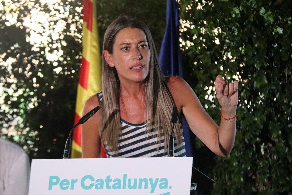 Miriam Nogueras, diputada de Junts per Catalunya (Fuente: El Periódico)