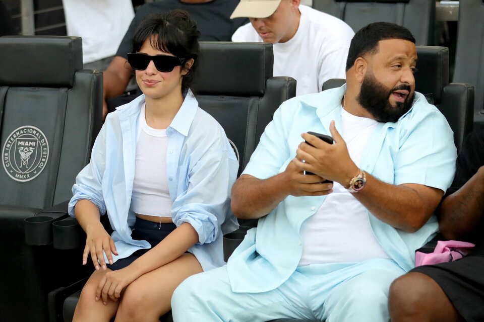 Camila Cabello y DJ Khaled, algunas de las figuras que estuvieron presente (Fuente: AFP)
