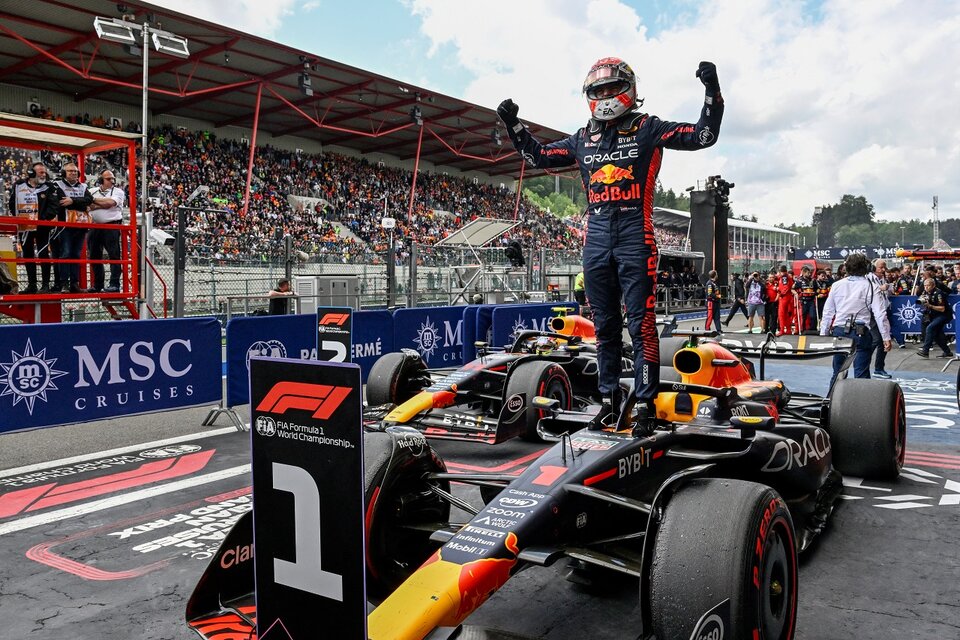 Max Verstappen, encaminado al tricampeonato (Fuente: AFP)